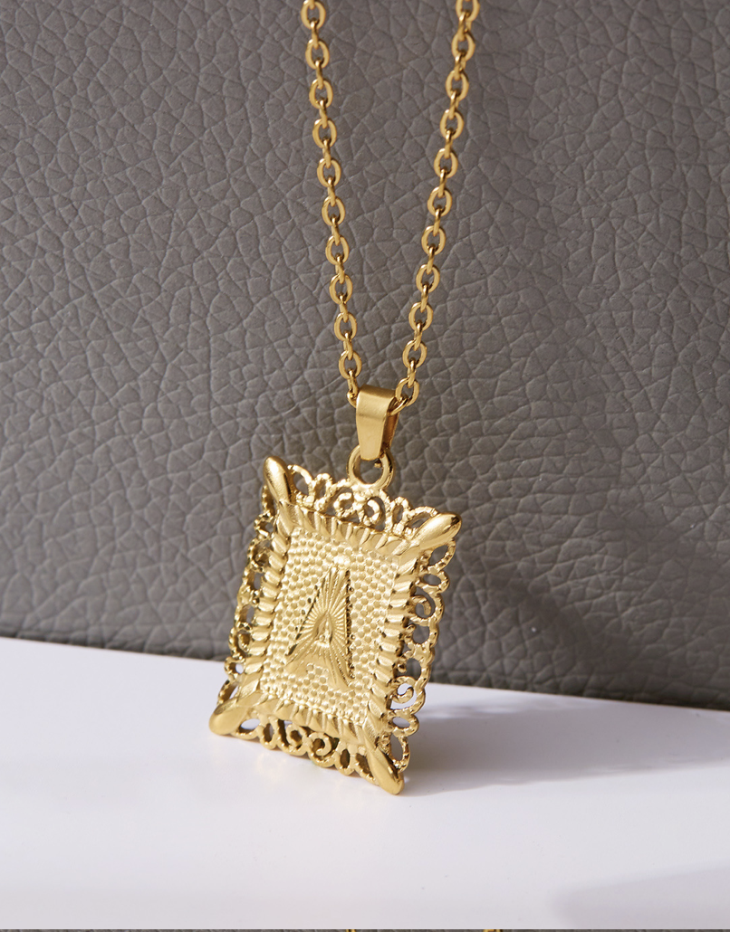 Collier Lettre Initiale